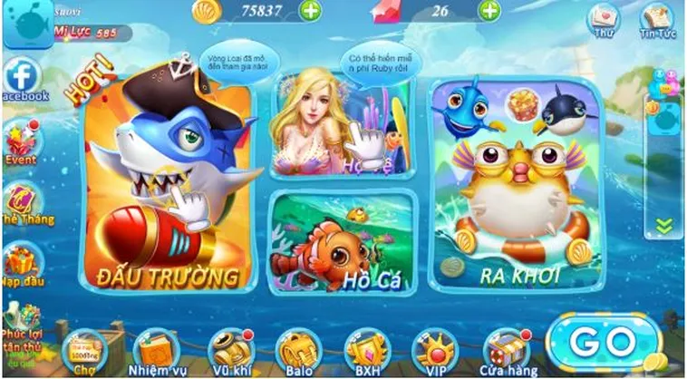 Chinh Phục Thợ Săn Cá BMWBet Đỉnh Cao Nhận Thưởng Lớn